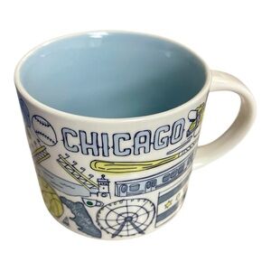 STARBUCKS Chicago Been There Series Ceramic Coffee Mug 14 oz. 2023